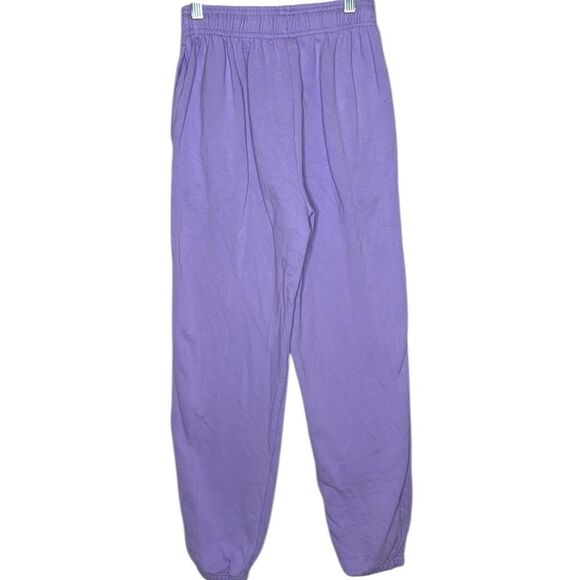 Disney Mickey Embroidered Purple Joggers. Size XS. - Picture 5 of 8